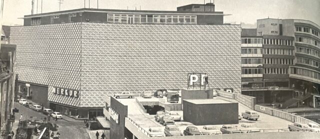 Egon Eiermann, Warenhaus Merkur in Stuttgart, 1958-61 (c) Der Einblick 1-2 1963