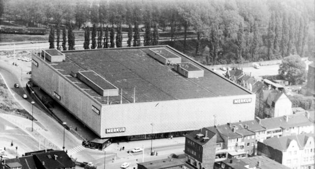 Helmut Hentrich, Warenhaus Horten, Neuss, 1960-62 (c) unbekannt 2