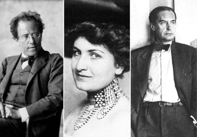 Mahler, Alma, Gropius (c) elhype com una mujer