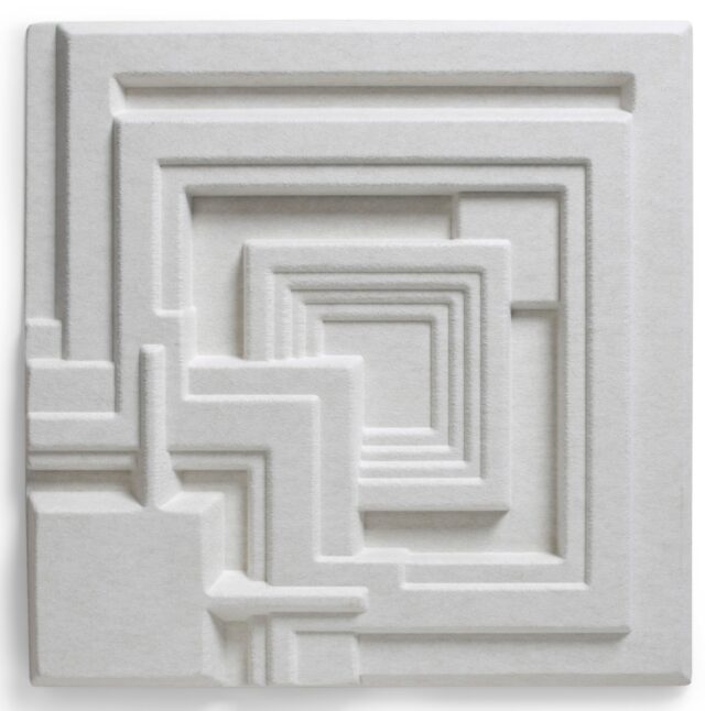 Ennis House Akustikpaneel von Offecct (c) Offecct, Dezeen