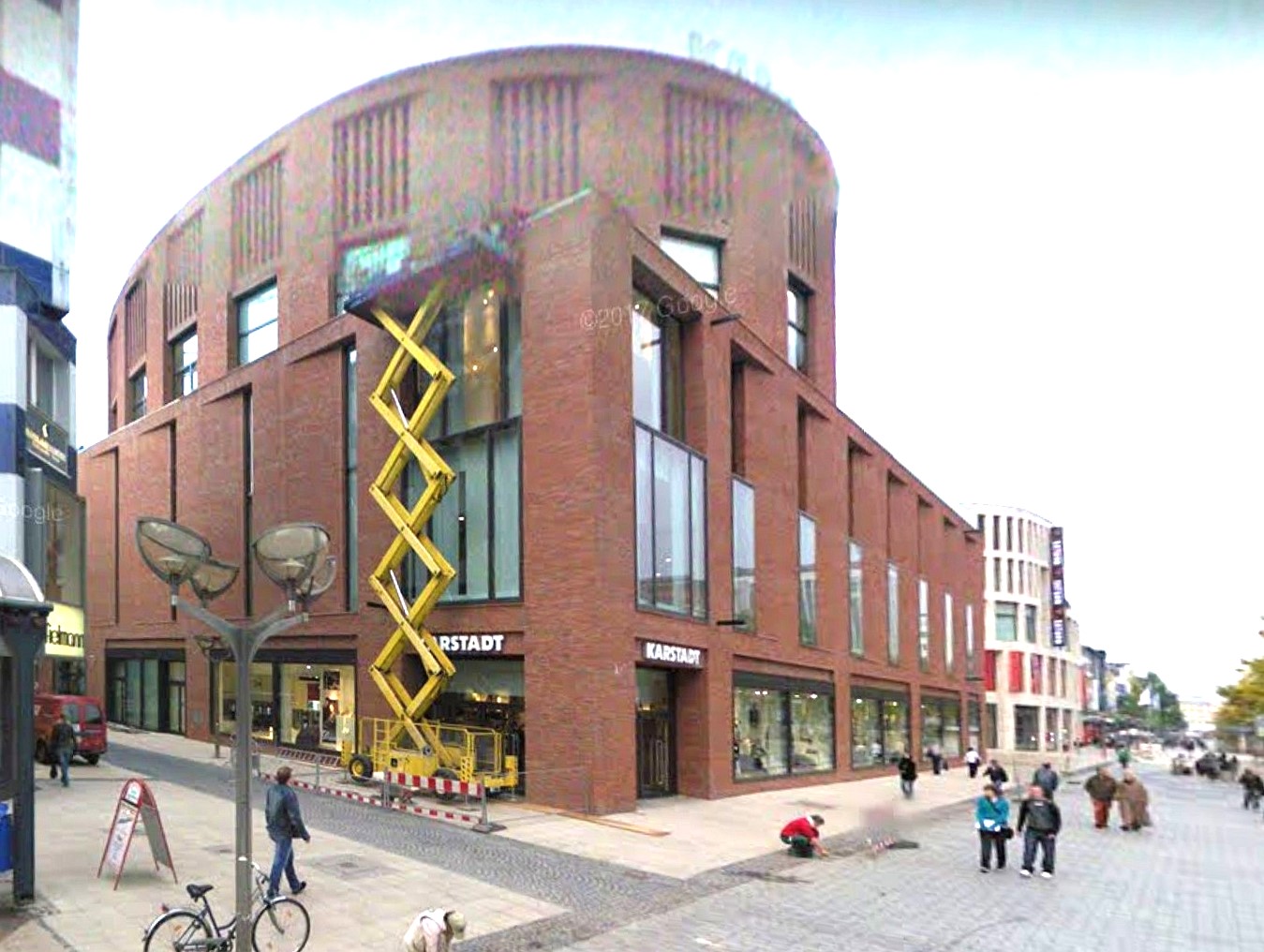 Forum-Karstadthaus anstelle 100 Tage Haus (c) Google