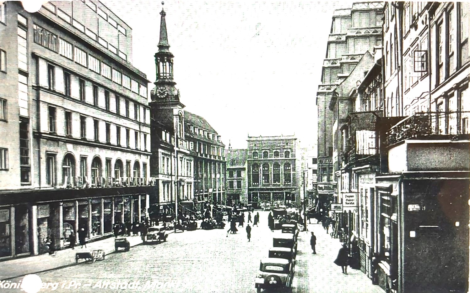 Kaufhaus Alexander & Echternach, ab 1938 Reinold, Königsberg (c) Bildarchiv Ostpreußen