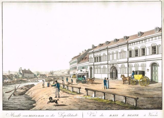 Charles de Moreau, Dianabad, Wien (c) Antiquariat Ingo Nebehay