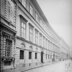 Erwin Pendl, Palais Pálffy in Wien I., Wallnerstraße 6, um 1898, Fotografie (© & Foto: ÖNB/Wien, EP 1564 C POR.MAG)