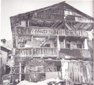 Edoardo Gellner, Dokumentation eines Bergbauernhauses in Forno di Zoldo (c) RNF Gellner