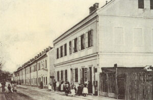 Josef Arbeshuber, Arbeiterwohnhäuser Wehrgraben, Steyr, 1870 © Stadt Steyr