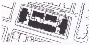 Josef Unger, Arbeitercottage, Wien-Favoriten, Lageplan (c) F. Achleitner