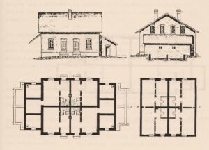 Grundriss eines Mühlhausener Typs