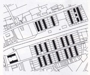 Bergarbeitersiedlung Pölfing-Brunn, Lageplan (c) F. AChleitern