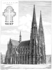 Heinrich von Ferstel, Votivkirche, Wien © Wiki Commons