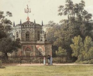 Jakob Alt, Das Haus der Laune in Laxenburg (c) Wien-Museum, 106971