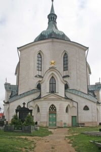 Jan Santini Aichel, Wallfahrtskirche Saar, Böhmen, 1719-22 (c) Wiki Commons