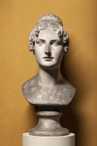 Bertel Thorvaldsen, Marie-Louise Plaideux, später Baronin von Mainau, 1817/18, Marmor (© Thorvaldsen Museum, Fotograf Jakob Faurvig)