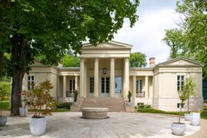 József Hild, eigene Villa („Villa Hild“) in Budapest, Budakeszi út 38, 1844 (© Wikipedia)