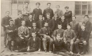 Josef Hoffmann und Adolf Loos als Schüler der Brünner Staatsgebwerbeschule 1889 (c) Stadt Brünn, MAK, R.Franz