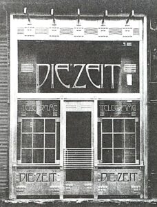 Otto Wagner, Depeschenbüro Die Zeit, 1902, Annagasse Kärntner Straße, Wien