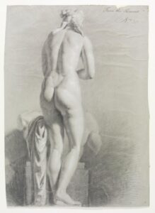 Robert Thurburn, Studie nach der Venus vom Kapitol, Trustees Drawing Academy, 1833 © V&A, E.970-1963