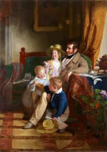 Friedrich von Amerling, Der Textilfabrikant Rudolf von Arthaber, 1837 © Belvedere, Wien