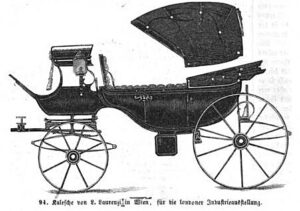 Kalesche aus Wien für die Great Exhibition, Illustrierte Zeitung 1851