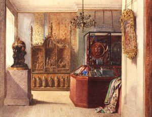 William Linnaeus Casey, Marlborough House, The First Room, 1856 © V&A Museum