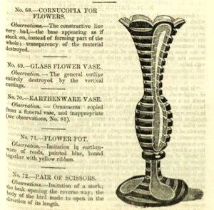 A Catalogue of the Museum of Ornamental Art, False Principles Gallery, bechr. v. R. Redgrave, 1853