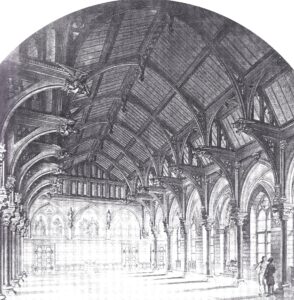 Friedrich von Schmidt, Akademisches Gymnasium, Wien, Festsaal, 1862-66 © Wien Museum