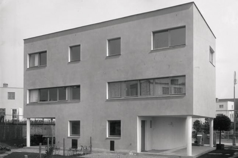 Gabriel Guevrekian, Doppelhaus in der Wiener Werkbundsiedlung, 1932 © werkbundsiedlung-wien.at