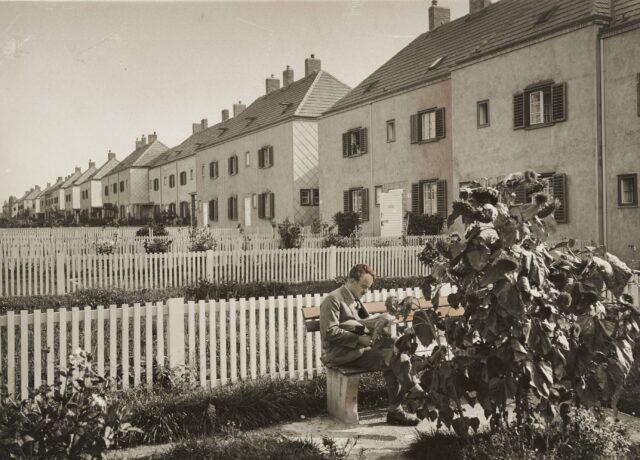 Franz Schuster, Franz Schacherl, Siedlung am Wasserturm, Wien, 1924, Foto Martin Gerlach jun. © Wien Museum Online Sammlung 59161_614