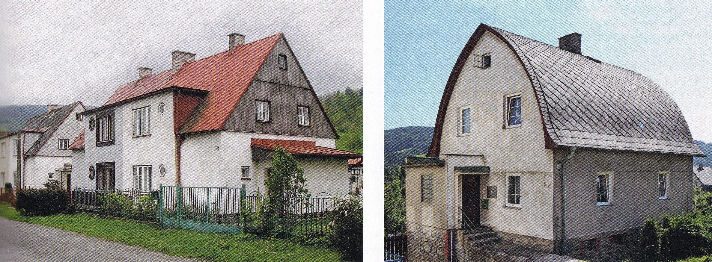 Josef Hoffmann, Arbeiterwohnhäuser in Würbenthal, 1922/23 © Mährische Galerie, Brünn