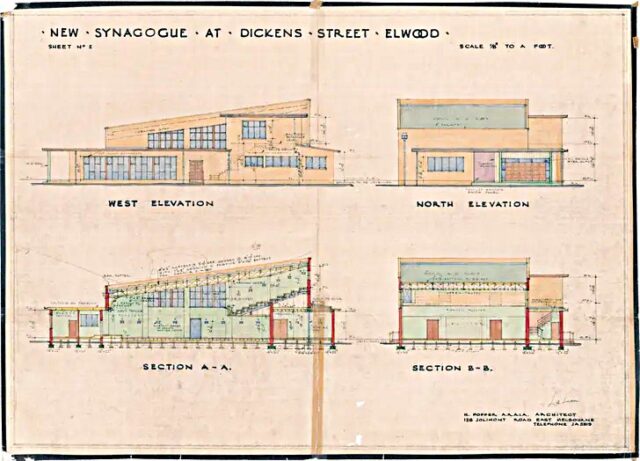 Kurt Popper, Elwood Talmud Torah Campus, Melbourne, 1953-57 © Kurt Popper estate