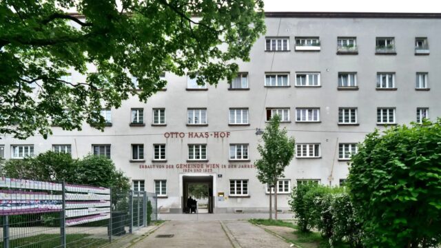 Otto Haas-Hof, Wien-Brigittenau, 1924-26 © Die Presse, Wolfgang Freitag