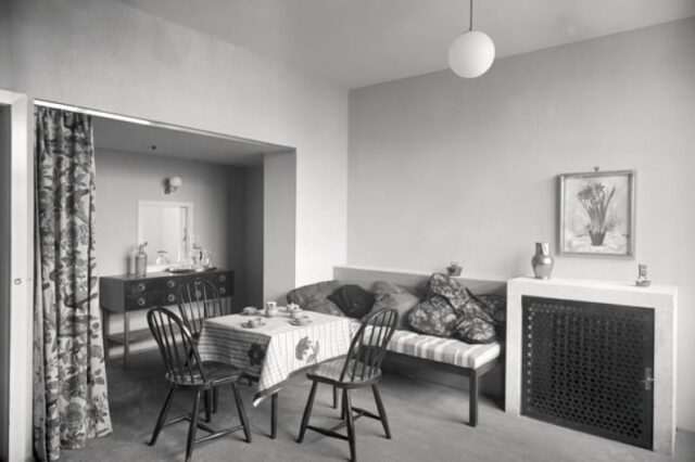 Rosa Weiser, Einrichtung eines Hauses von G. Rietveld, Werkbundsiedlung, Wien 1932 © werkbundsiedlung-wien.at