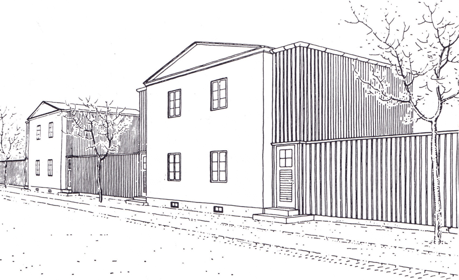 Heinrich Tessenow, Siedlung der Brauerei Wien-Schwechat, Rannersdorf bei Schwechat, 1921-24