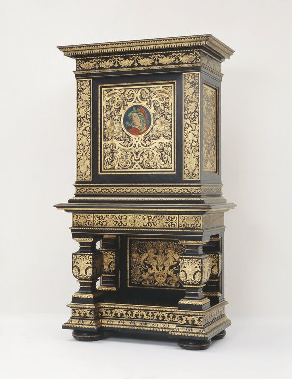 Josef von Storck, cabinet for the Paris world exhibition, 1878, MAK, Vienna