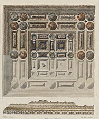 Hermann Herdtle, Ceiling in the Palazzo Riccardi in Florence, 1875 © MAK, KI 8200