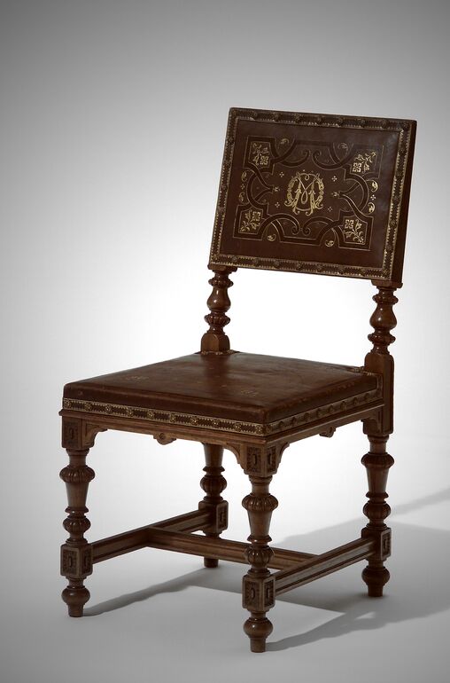 Oskar Beyer, Chair for the meeting room at the Museum of Art and Industry, Vienna, 1889 © MAK, H 744