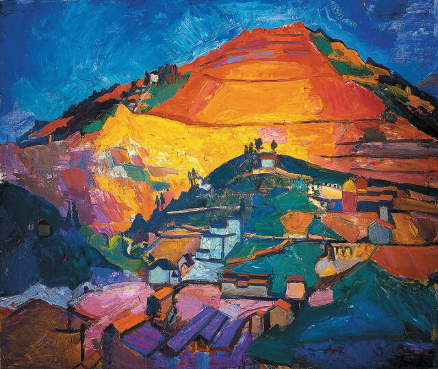 Herbert Boeckl, Erzberg, 1942, Neue Galerie am Joanneum, Graz © Herbert Boeckl Nachlass, Wien