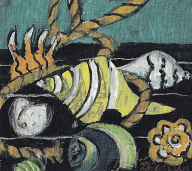 Gerhild Diesner, Coquillages, gemalt bei André Lhote, 18. 10. 1943, Privatbesitz © Nachlass Gerhild Diesner, Innsbruck