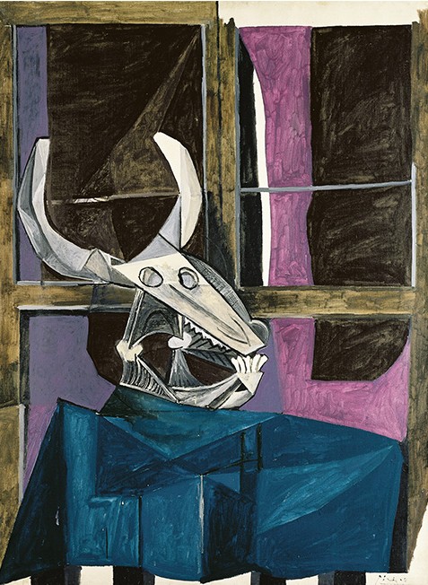 Pablo Picasso, Stierschädel, 1942, Kunstsammlung Nordrhein-Westfalen, Düsseldorf