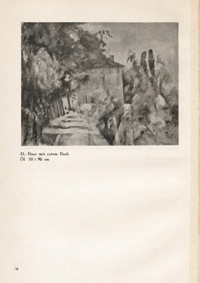 Katalog der Galerie Cassirer, Berlin, November 1913
