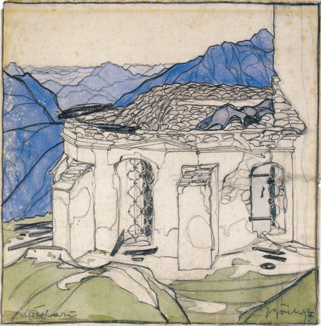 Herbert Boeckl, Maria Luschari, 1917, Privatbesitz