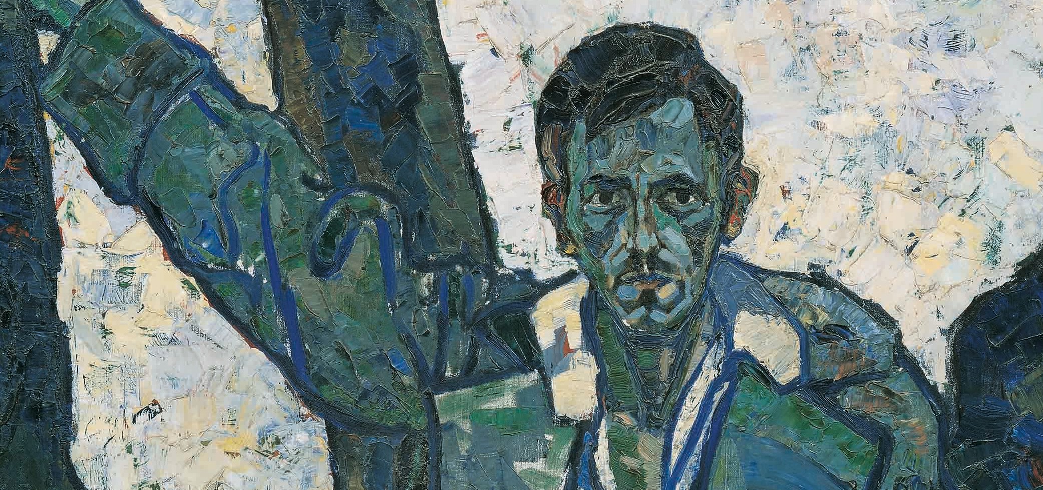 Herbert Boeckl, Bruno Grimschitz, 1915, Belvedere, Wien, Detail