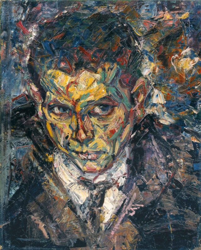 Herbert Boeckl, Bildnis Kurt Plahna, 1918, WV 28, Privatbesitz