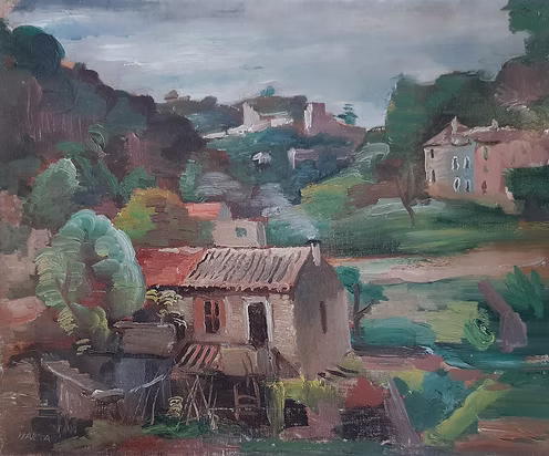 F. A. Harta, Cagnes-sur-mer, 1927