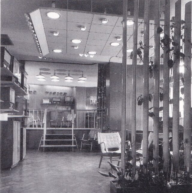 Fritz Gross, Ferrantis Show Room, London, 1957