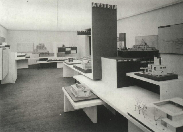 Oswald Haerdtl, Österreichische Architekturausstellung im Grand Palais, Paris 1925 © MAK KI 10147-124 Reiffenstein