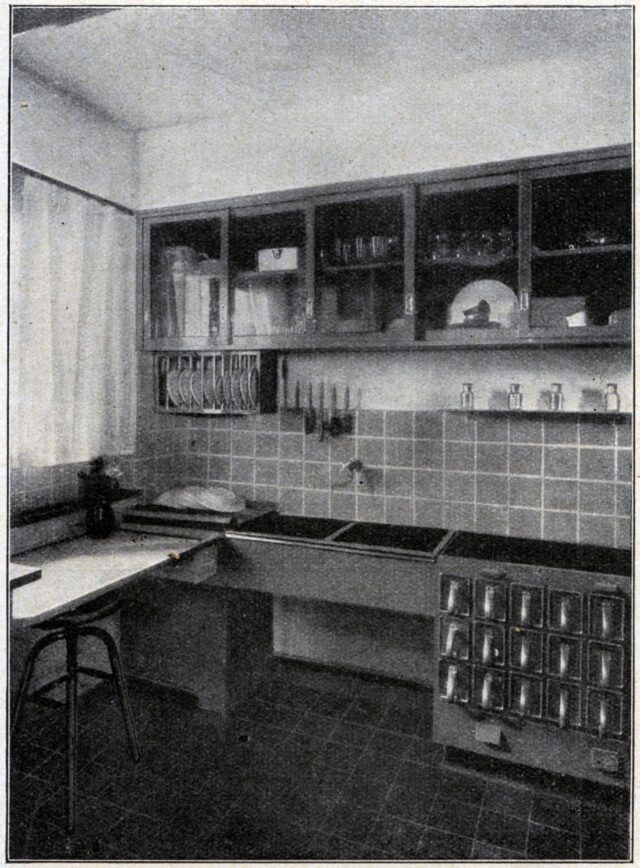 Margarete Schütte-Lihotzky, Die Frankfurter Küche, in „Das Werk“, 1927 © Univ.f.angew.Kunst Wien